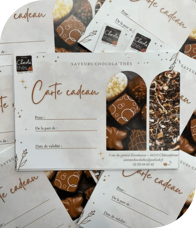 saveurs chocolathes epicerie chateaubriant cartes cadeaux